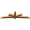 Ekena Millwork Alberta Rough Sawn Timber Gable Bracket, Western Red Cedar, 108"W x 31 1/2"H x 6"D x 6"F, 7/12 Pitch GBW108X31X0606ALB00RWR - alternate 2